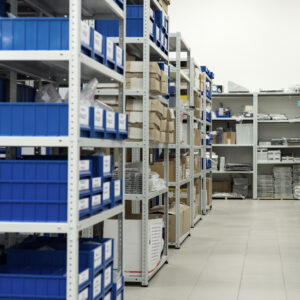 A,Small,Warehouse,Of,Spare,Parts,And,Components,Of,Industrial