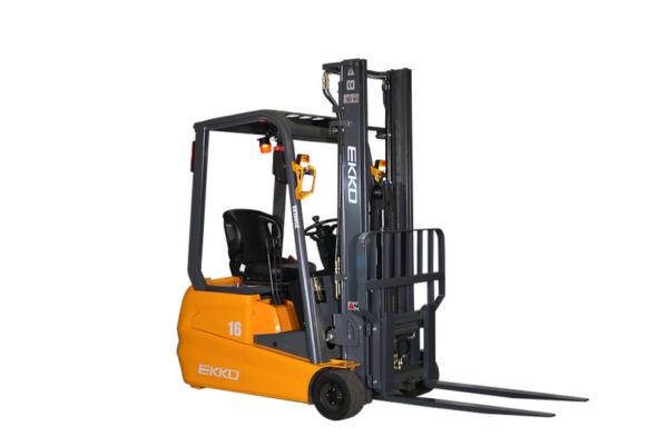EKKO EK16A-177 3-Wheel Forklift 3500lbs., 177"Lift