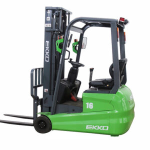 EKKO EK16A-216Li 3-Wheel Lithium Forklift, 3,500 lbs Capacity, 216" Lift Height EKKO EK16A-216Li 3-Wheel Lithium Forklift, 3,500 lbs Capacity, 216" Lift Height
