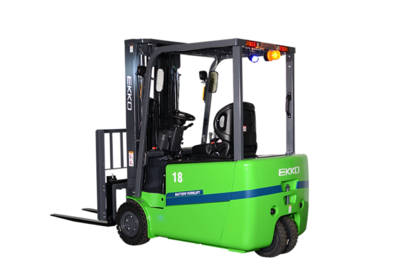 EKKO EK18AT-212Li 3-Wheel Lithium Forklift, 4,000 lbs Capacity, 212" Lift Height