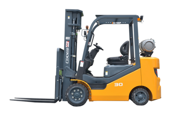EKKO EK30SLP Forklift with Pattern Cushion (LPG) 6000 lbs