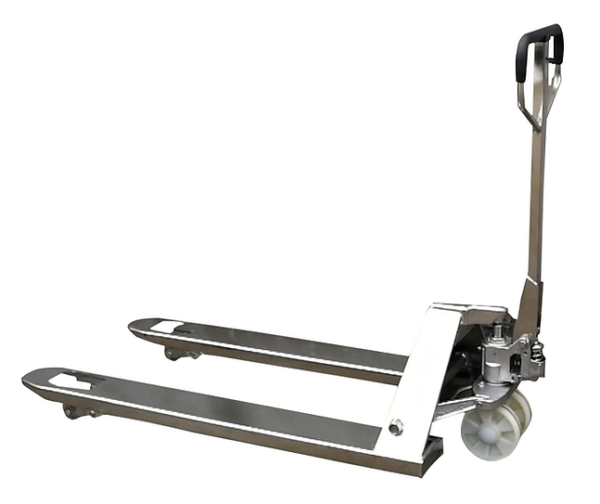 EKKO A25S Stainless Steel Manual Pallet Jack, 5,500 lbs Capacity