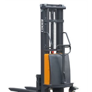 EKKO EA15E Semi-Electric Fork-Over Stacker 3300lbs. Cap., 138" Height EKKO EA15E Semi-Electric Fork-Over Stacker 3300lbs. Cap., 138" Height