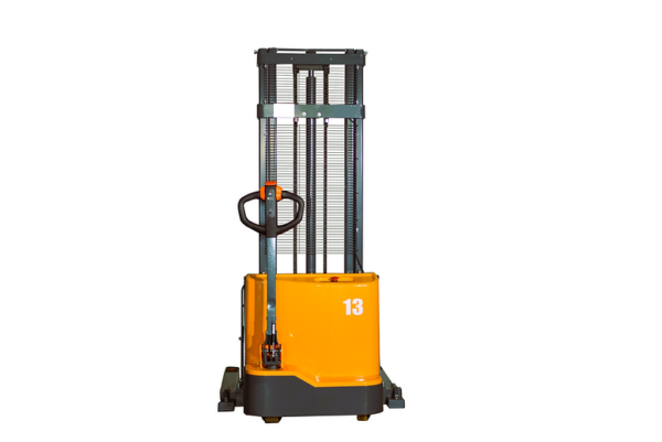 EKKO EB13C-118 Full Powered Straddle Stacker 2800 lb Cap., 118" Height