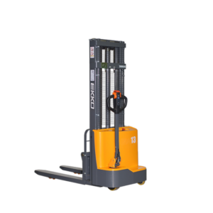 EKKO EB13CD Full Powered Fork Over Stacker 2800 lb Cap., 118" Height EKKO EB13CD Full Powered Fork Over Stacker 2800 lb Cap., 118" Height