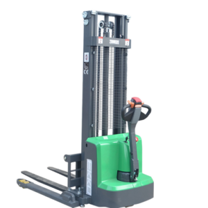 EKKO EB13E-Li Lithium Electric Straddle Stacker 2800 lb Cap., 119" Height EKKO EB13E-Li Lithium Electric Straddle Stacker 2800 lb Cap., 119" Height