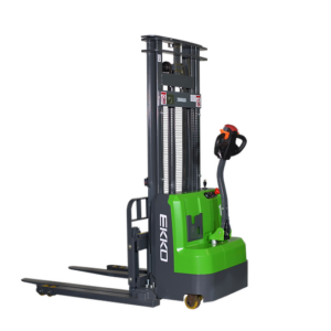 EKKO EB14C-98Li Lithium Straddle Stacker 3000 lb. Cap., 98" Height EKKO EB14C-98Li Lithium Straddle Stacker 3000 lb. Cap., 98" Height