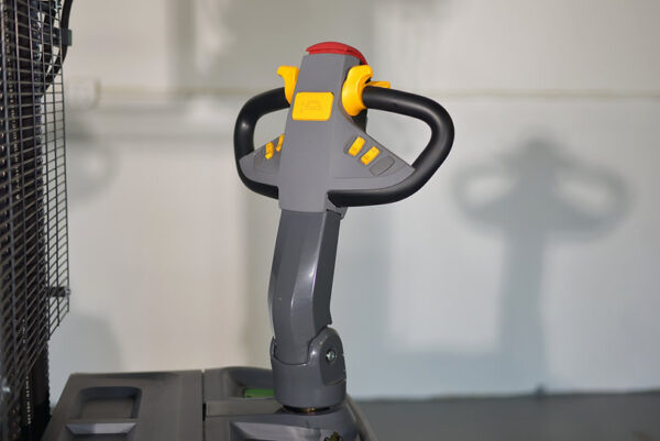 EKKO EB20CS-189Li Lithium Electric Straddle Stacker 4400 lb Cap., 189" Height