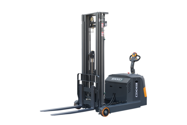 EKKO EH15T Moving Mast Walkie Reach Truck 3300lbs. Cap., 138" Height