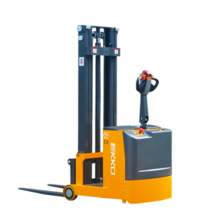 EKKO EK07S Counterbalance Walkie Stacker 1550lbs. Cap., 118" Height EKKO EK07S Counterbalance Walkie Stacker 1550lbs. Cap., 118" Height