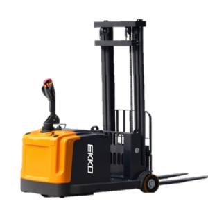 EKKO EK14-130 Counterbalanced Walkie Stacker 3300 lb Cap., 130" Height EKKO EK14-130 Counterbalanced Walkie Stacker 3300 lb Cap., 130" Height