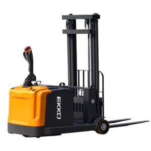 EKKO EK14 Counterbalanced Walkie Stacker 3300 lb Cap., 118" Height EKKO EK14 Counterbalanced Walkie Stacker 3300 lb Cap., 118" Height