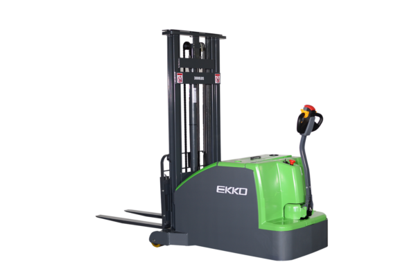 EKKO EK14CS-130Li Lithium Counterbalanced Walkie Stacker, 3,000 lbs Capacity