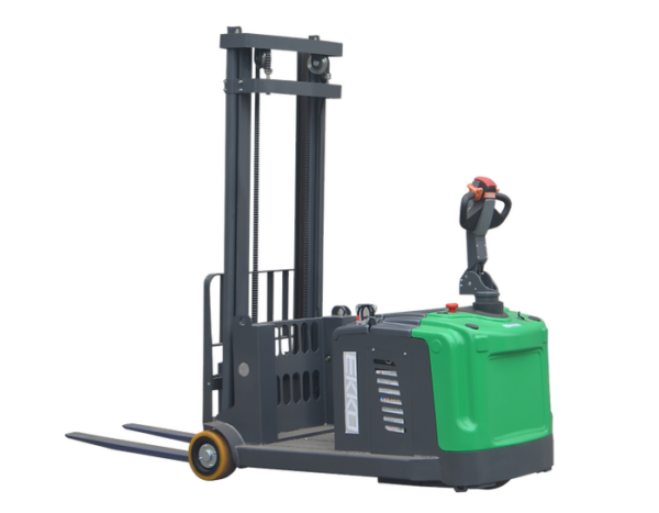 EKKO EK14S-130Li Lithium Counterbalanced Walkie Stacker SIDE-SHIFTING