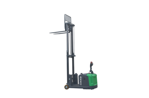 EKKO EK14S-189Li Lithium Counterbalanced Walkie Stacker SIDE-SHIFTING