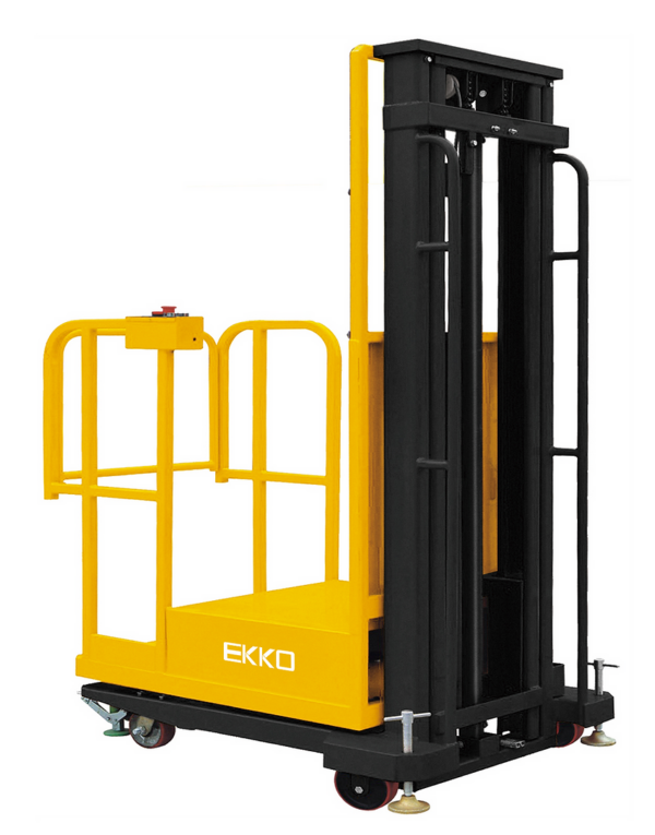 EKKO EOPS20-130 Semi-Electric Order Picker, 130" Lift Height