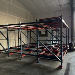 Used Push-Back Pallet Racks