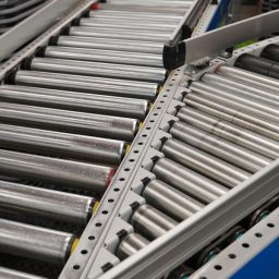 Mezzanine and assembly line for Omnicore company